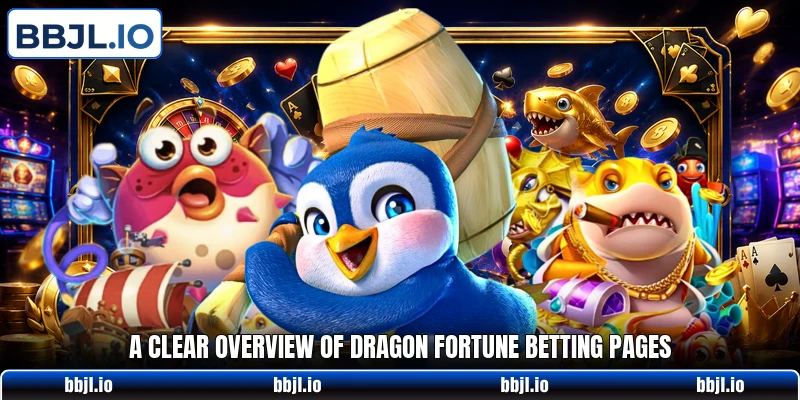 A clear overview of Dragon Fortune betting pages A clear overview of Dragon Fortune betting pages
