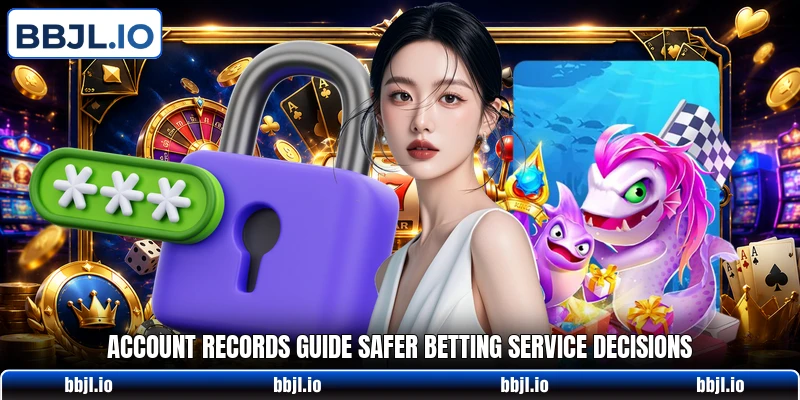 Account records guide safer betting service decisions Account records guide safer betting service decisions