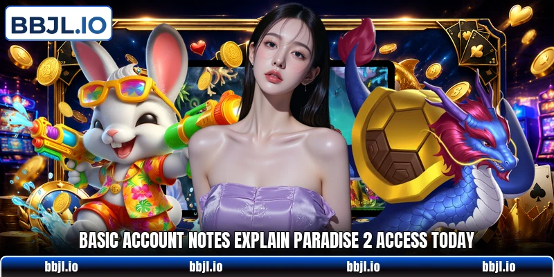 Basic account notes explain Paradise 2 access today
