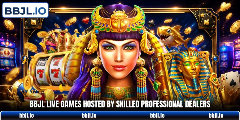 BBJL live games hosted by skilled professional dealers