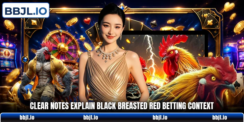Clear notes explain Black Breasted Red betting context Clear notes explain Black Breasted Red betting context