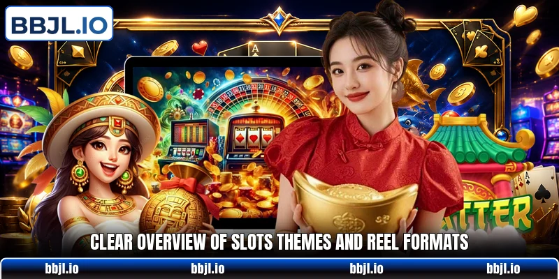 Clear overview of slots themes and reel formats Clear overview of slots themes and reel formats