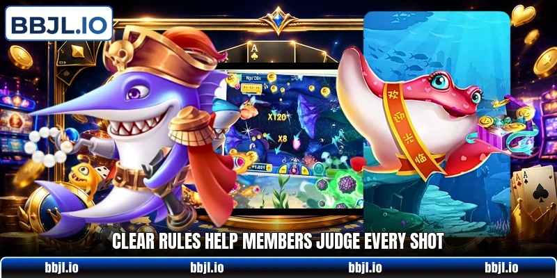 Clear rules help members judge every shot