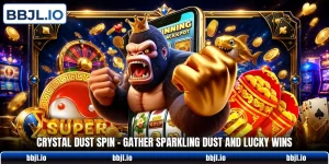 crystal dust spin gather sparkling dust and lucky wins