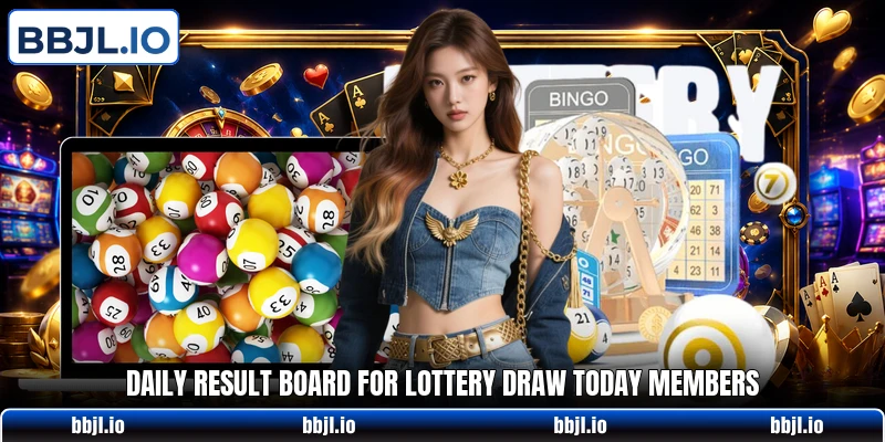 Daily result board for Lottery Draw Today members