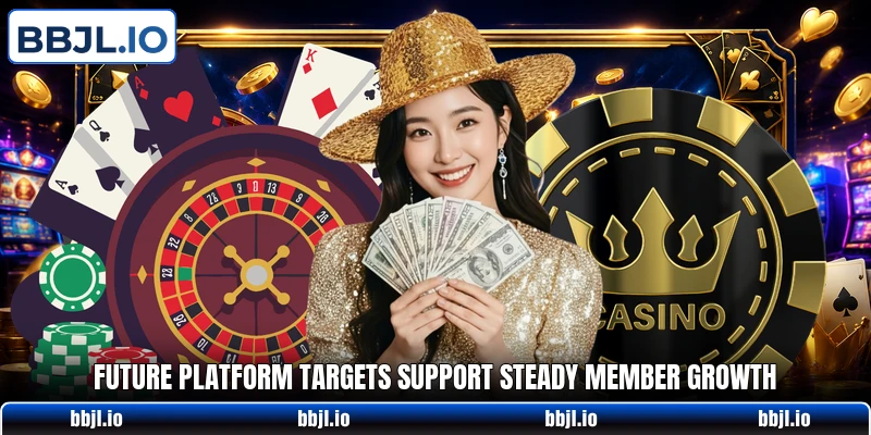 Future platform targets support steady member growth Future platform targets support steady member growth