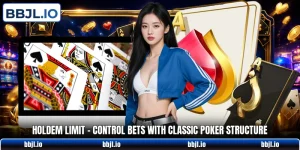 holdem limit control bets with classic poker structure