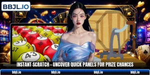 instant scratch uncover quick panels for prize chances