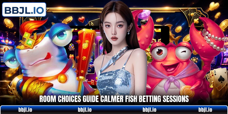 Room choices guide calmer fish betting sessions