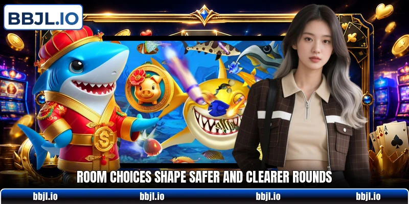 Room choices shape safer and clearer rounds