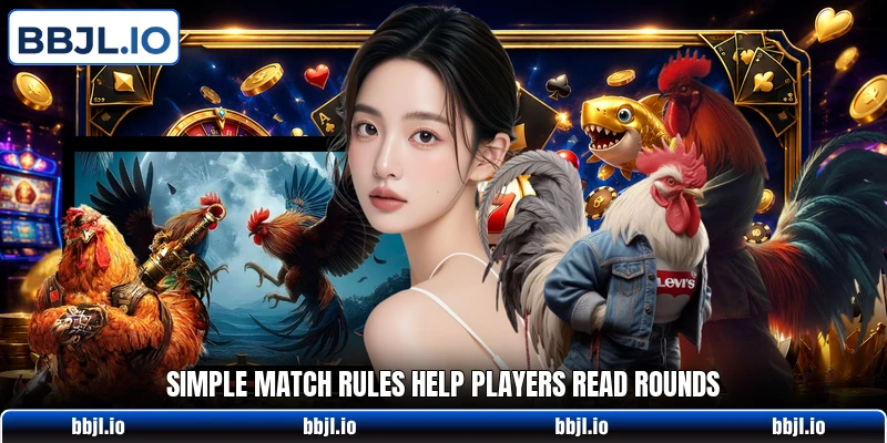 Simple match rules help players read rounds