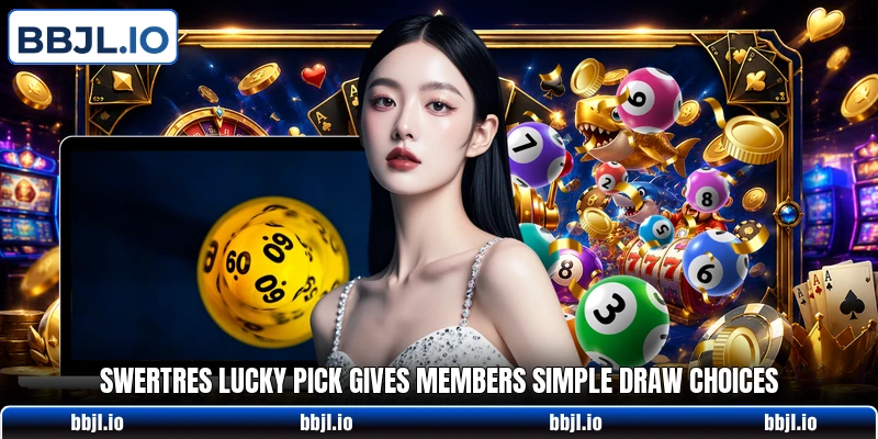 Swertres Lucky Pick gives members simple draw choices